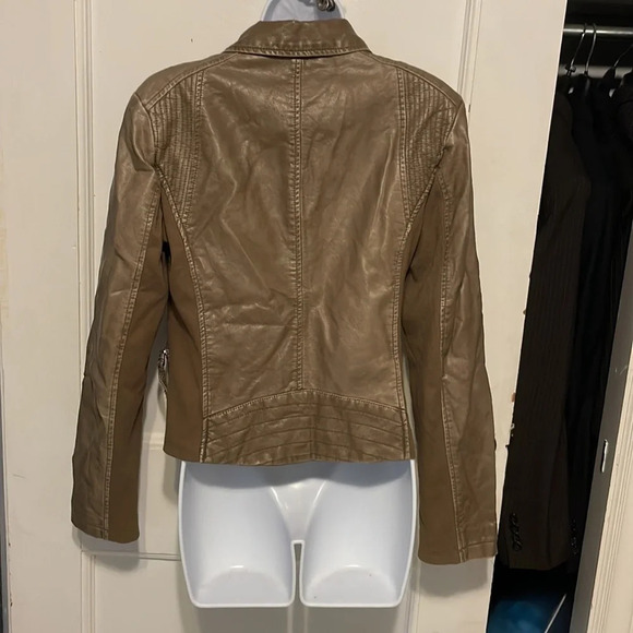 Marc New York  Andrew Marc leather biker jacket - Picture 2 of 4